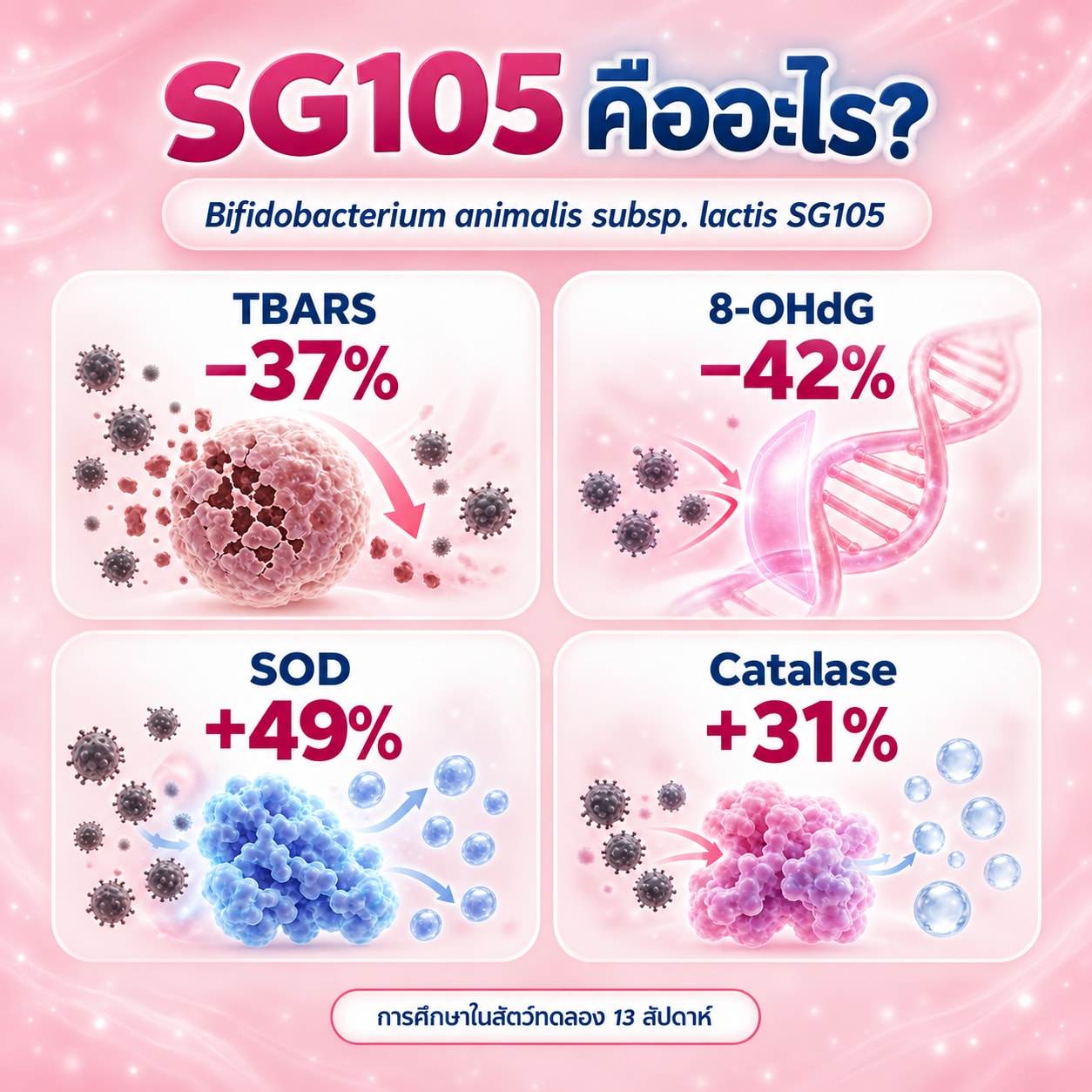อินโฟกราฟิกผลการศึกษาของ SG105
