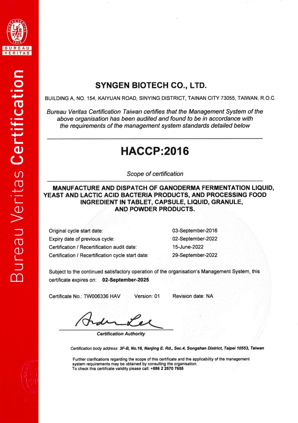 HACCP
